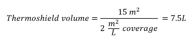 Thermoshield volume